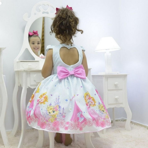 vestido tema princesa