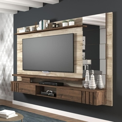 Painel Para TV Murano 100% MDF Rustico/Cafe - Permobili é boa?