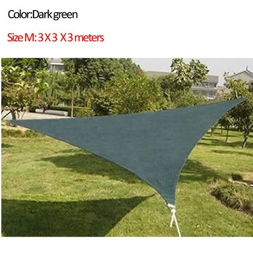 Outdoor Triangle Sun Shelter Camping Canopy Garden Patio Pool Sun Shelter Camping Canopy Garden Patio