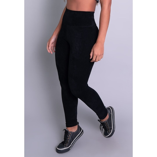 calça legging de veludo feminina
