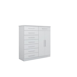 Cômoda Verona Plus 8 Gavetas Branco - Albatroz é ruim? Cômoda Verona Plus 8 Gavetas Branco - Albatroz é boa?