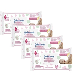 Kit Johnson's Baby Toalhinhas Extra Cuidado 384 unidades é boa?