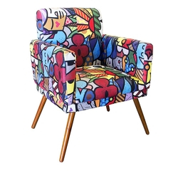Poltrona Decorativa Nina Pés Palito Suede Romero Brito é boa?