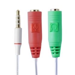 Cabo Adaptador P3 Macho x 2 P2 Fêmea para Fone e Microfone é boa?