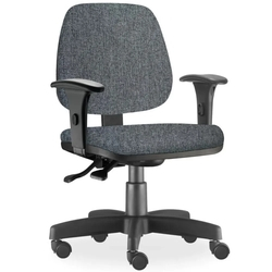 Cadeira de Escritório Giratória Executiva Ergonômica Job L02 Linho Chumbo - Lyam Decor é boa?