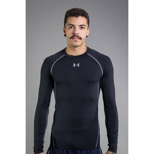 camisa de compressão under armour heroes