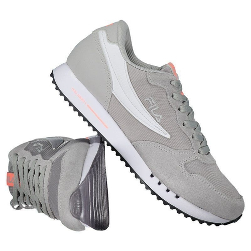 tênis fila euro jogger sport cinza feminino