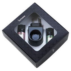 Via Aroma Kit Presente Aromatizador Black Com Essencias Bamboo E Peonia Garden 10ml Menor preço em Via Aroma Kit Presente Aromatizador Black Com Essencias Bamboo E Peonia Garden 10ml