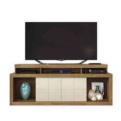 Rack Bancada Titan Para TV até 70 Polegadas Buriti Off White Caemmun é boa?