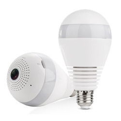 Lâmpada Câmera Led Wifi Ip Hd Panorâmica 360º Espião Celular é ruim? Lâmpada Câmera Led Wifi Ip Hd Panorâmica 360º Espião Celular é boa?