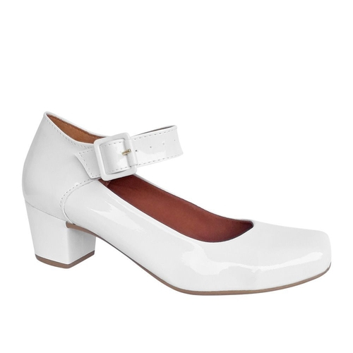 sapato branco boneca