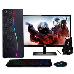 Computador Gamer Completo com Monitor Full HD 21.5" Intel Core i3 8GB HD 1TB (Nvidia Geforce GT) Kit gamer com mousepad EasyPC Light é boa?