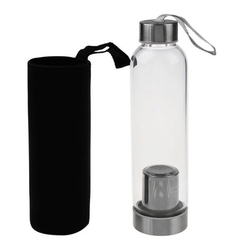 Garrafa Vidro Para Chá Infusor Inox No Fundo Detox 550ml é boa?