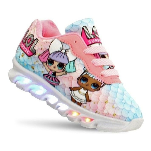 tênis infantil feminino com led