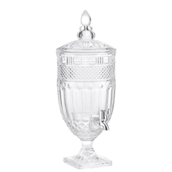 Suqueira De Cristal Para Bebidas 4,9l Imperial Hauskraft Menor preço em Suqueira De Cristal Para Bebidas 4,9l Imperial Hauskraft