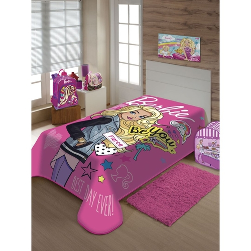 Cobertor Infantil Da Barbie Com Precos Incriveis No Shoptime