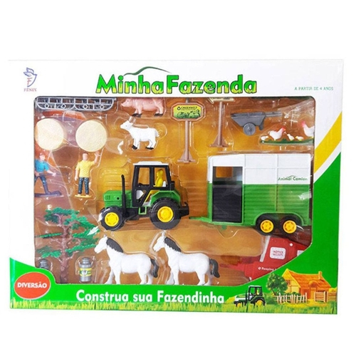 Kit fazendinha de brinquedo Clearance