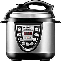 Panela Elétrica de Pressão Mondial PE-09 4L Preto e Inox - 800W é boa?