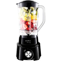 Liquidificador Britânia Diamante 2,6L 4 Velocidades Preto - 800W Menor preço em Liquidificador Britânia Diamante 2,6L 4 Velocidades Preto - 800W