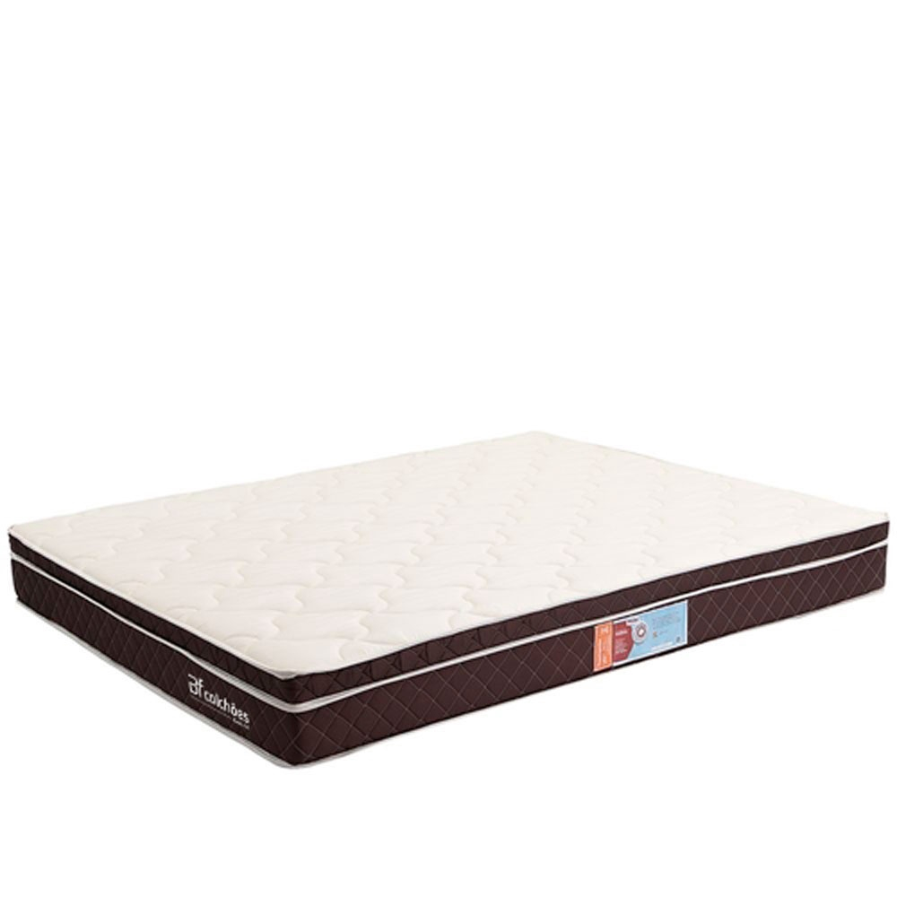 Colchão Casal Pillow Top Mola Ensacada e Espuma Selada Confort 138x188x21cm - BF Colchões