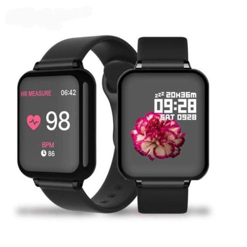 smartwatch b57 hero band 3 rosa