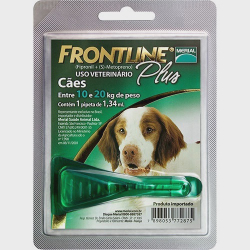 Medicamento Antipulgas E Carrapatos p/ Cães De 10Kg A 20Kg - Frontline Plus é boa?