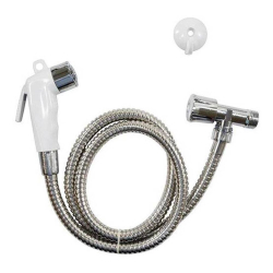Ducha Higiênica Completa Com Gatilho Abs Branco 1/4 De Volta Menor preço em Ducha Higiênica Completa Com Gatilho Abs Branco 1/4 De Volta