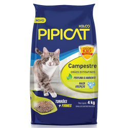 Areia Higiênica Pipicat Campestre - 4kg é boa?