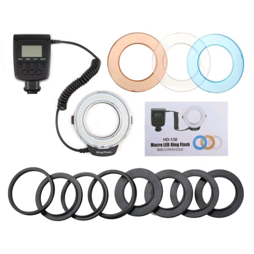 Flash Led Macro Circular Nikon D7100 D3200 D3000 D5100 D3300 no Shoptime