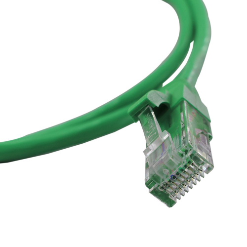 50 unidades de Patch Cord RJ45 Cat5e 1,5m Verde Nexans no Shoptime