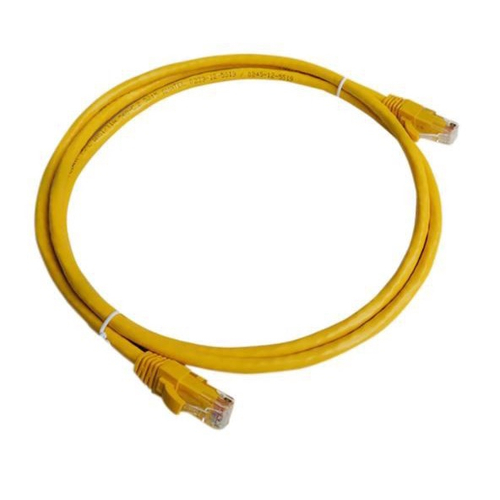 10 unidades de Patch Cord RJ45 Cat5e 1,5m Amarelo Nexans no Shoptime