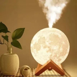 Umidificador Aromatizador Luminária abajur Lua Cheia 3d é boa?