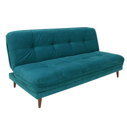 Sofá-Cama Casal 3 Lugares Anitta Suede Azul é boa?