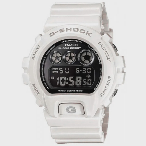 g shock branco quadrado