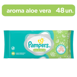 Toalhas Umedecidas Pampers Aloe Vera c/48 Toalhinhas é boa?