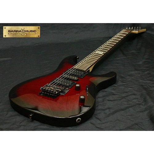 Guitarra Ibanez Kiko SP2 Kiko Loureiro Signature Transparent Red Burst ...