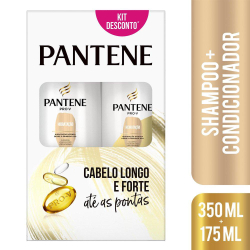 Shampoo 350ML + condicionador 175ML pantene hidratação é boa?