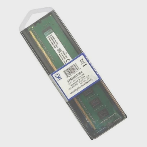 Memoria Kingston Ddr4 4gb 2400 Mhz Desktop Kvr24n17s8/4 no Shoptime