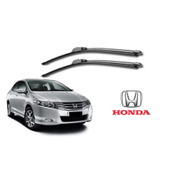 Menor preço em Kit Par Limpador Parabrisa Palheta Honda City 2009 a 2020 Silicone