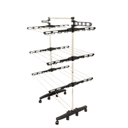 Varal De Chão Vertical 3 Níveis Equivalente A 10M Lineares é boa?