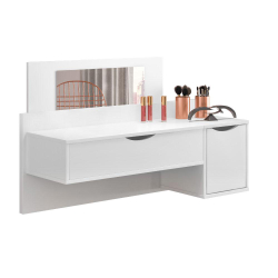 Penteadeira Escrivaninha Suspensa Blush Branco é boa?