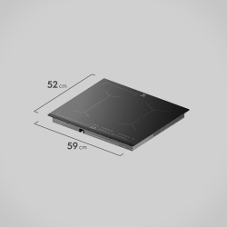 Cooktop de Indução 4 zonas e Painel Touch Preto Electrolux (IE60P) Menor preço em Cooktop de Indução 4 zonas e Painel Touch Preto Electrolux (IE60P)