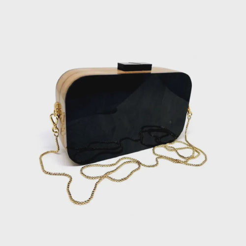 black clutch bolsas