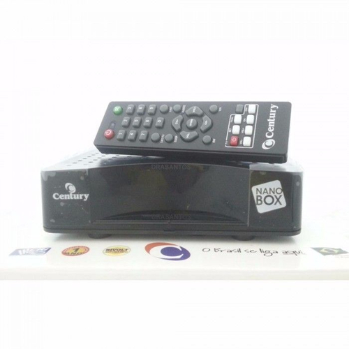 Receptor Century Nano Box Com Controle Remoto 1900 Bivolt no Shoptime