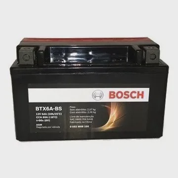 Аккумулятор bosch 12v 6ah