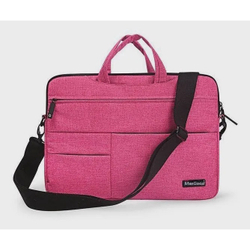 hot pink laptop bolsa