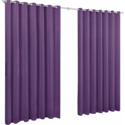 Cortina Roma 2,00 x 1,70 de malha para sala, quarto - Roxo é boa?