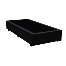 Base Cama Box Solteiro Sintético Preto - 88x188X39 é boa?