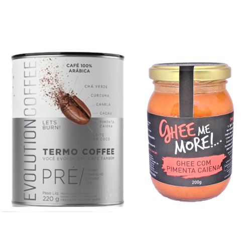 Kit bullet proof coffee evolution coffe ghee me more pimenta no shoptime