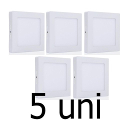 Kit 5 Painel Plafon 25w Led Quadrado Sobrepor é boa?
